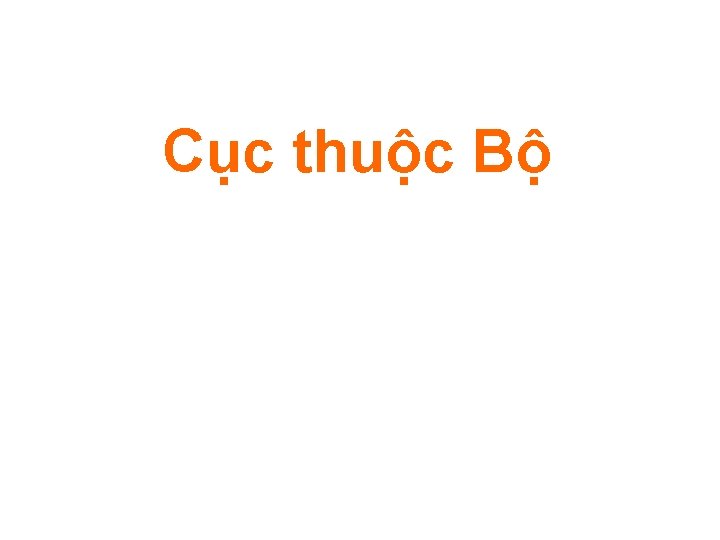 Cục thuộc Bộ 