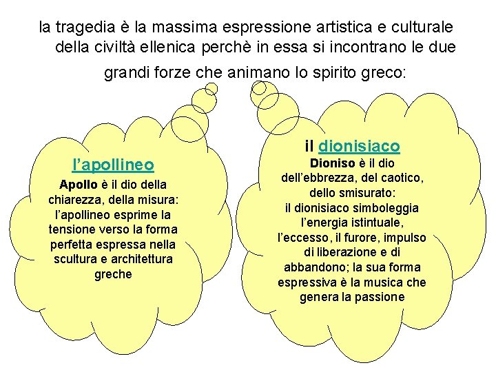 la tragedia è la massima espressione artistica e culturale della civiltà ellenica perchè in