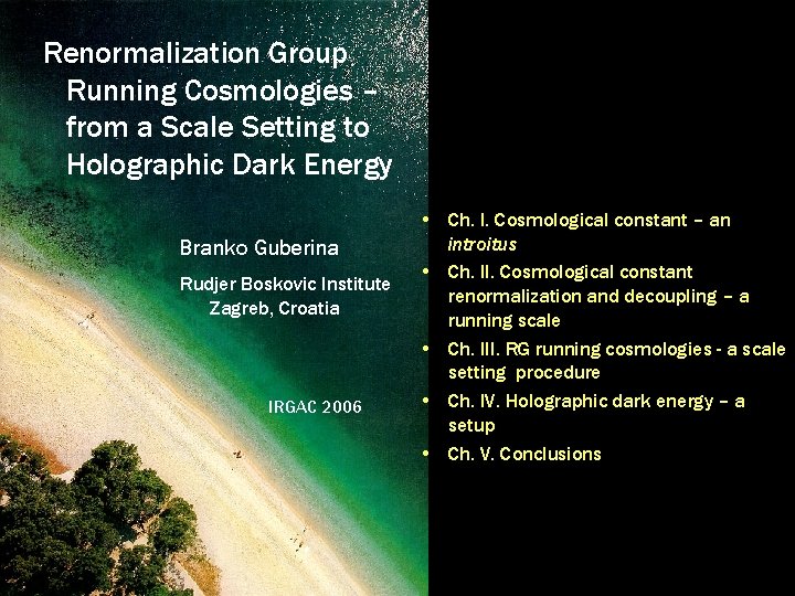 Renormalization Group Running Cosmologies – from a Scale Setting to Holographic Dark Energy Branko