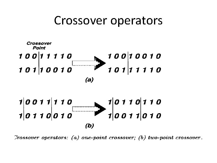 Crossover operators 