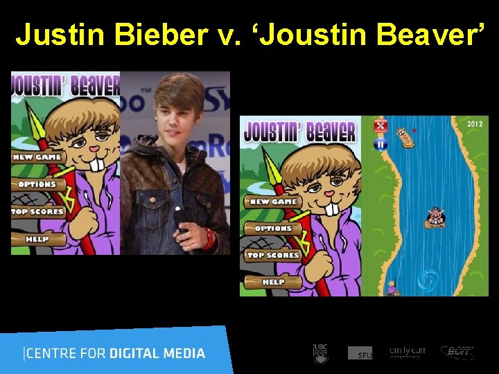 Justin Bieber v. ‘Joustin Beaver’ ? ? ? – Who cares 