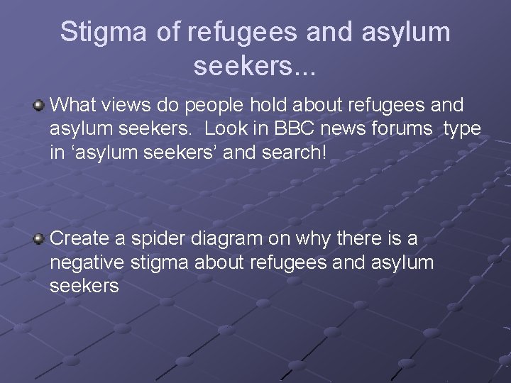 Stigma of refugees and asylum seekers. . . What views do people hold about