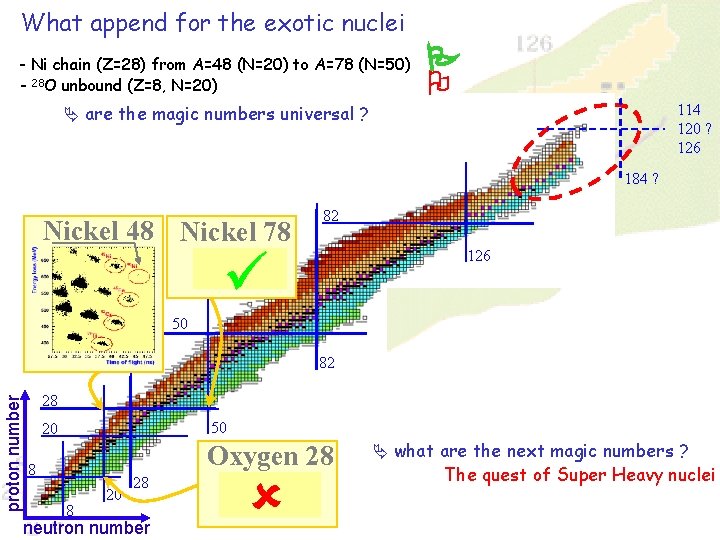 What append for the exotic nuclei - Ni chain (Z=28) from A=48 (N=20) to