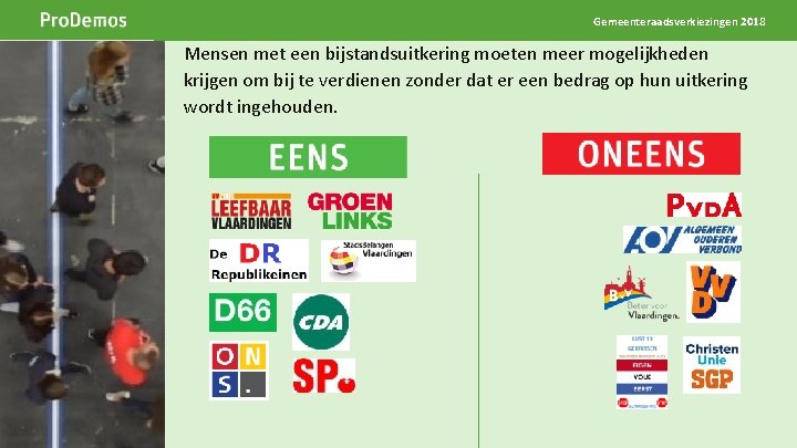 Gemeenteraadsverkiezingen 2018 Beeld op de positie van dit grijze kader Breedte 5 cm Hoogte