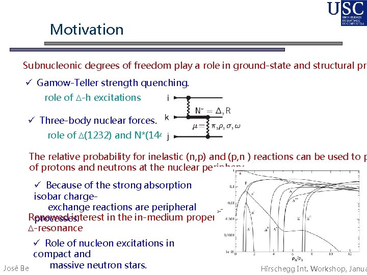 Motivation Subnucleonic degrees of freedom play a role in ground-state and structural pro Gamow-Teller