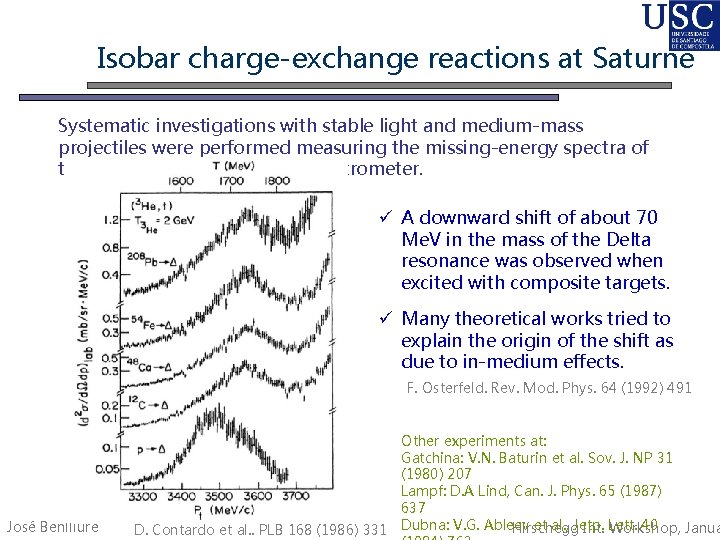 Isobar charge-exchange reactions at Saturne Systematic investigations with stable light and medium-mass projectiles were