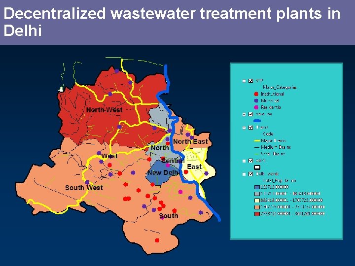 Decentralized wastewater treatment plants in Delhi 