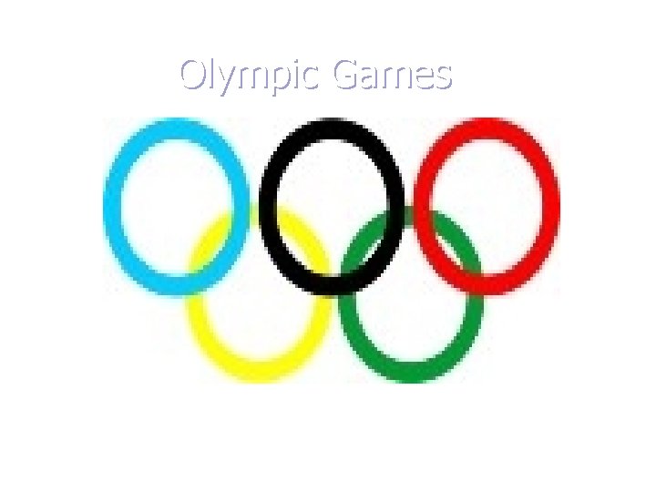 Olympic Games 
