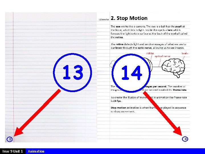 13 14 13 Year 9 Unit 1 14 Animation 