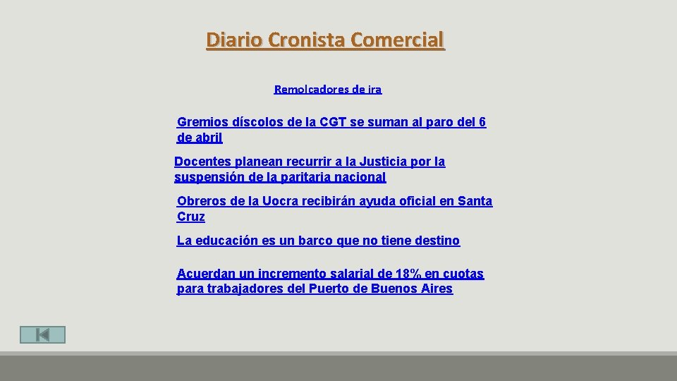 Diario Cronista Comercial Remolcadores de ira Gremios díscolos de la CGT se suman al