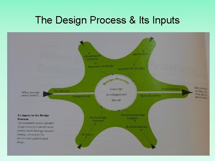 The Design Process & Its Inputs 