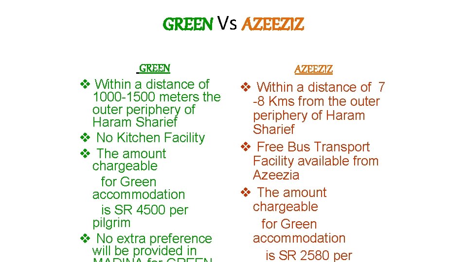 GREEN Vs AZEEZIZ GREEN v Within a distance of 1000 -1500 meters the outer