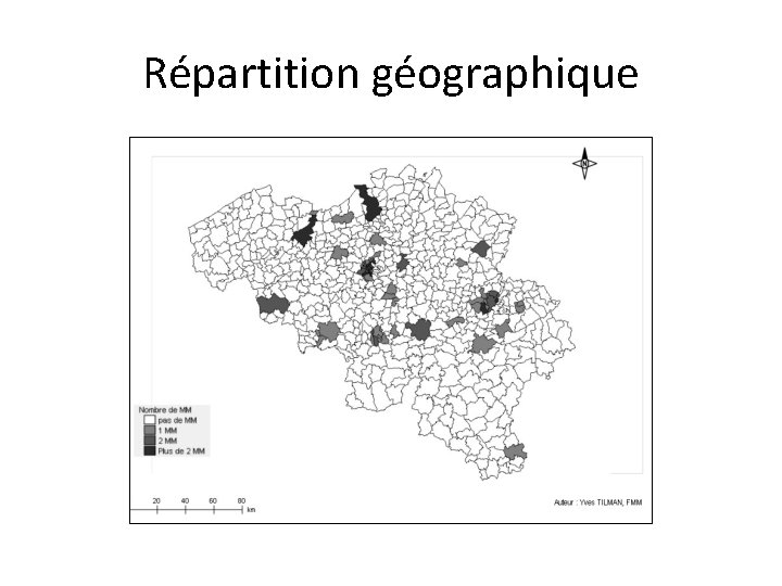 Répartition géographique 