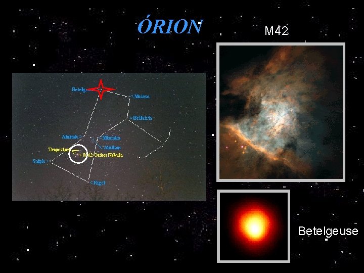 ÓRION M 42 Betelgeuse 