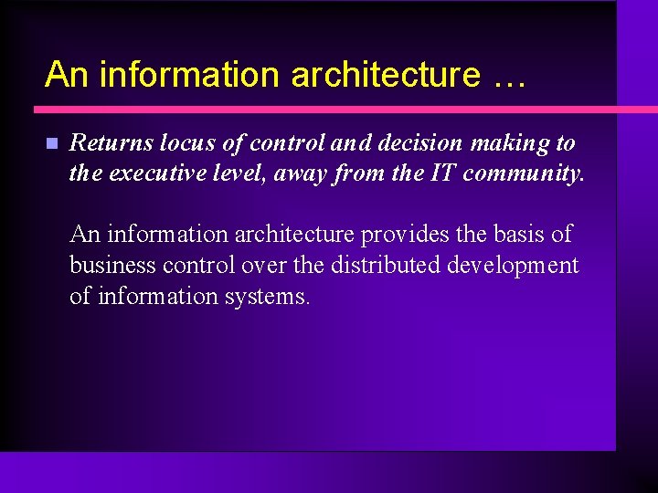 Introduction to Information Architecture Informatics Training for CDC