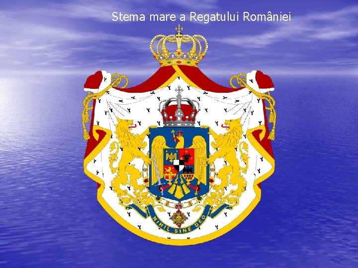 Stema mare a Regatului României 