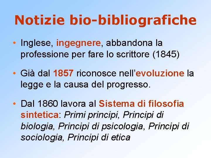 Notizie bio-bibliografiche • Inglese, ingegnere, abbandona la professione per fare lo scrittore (1845) •