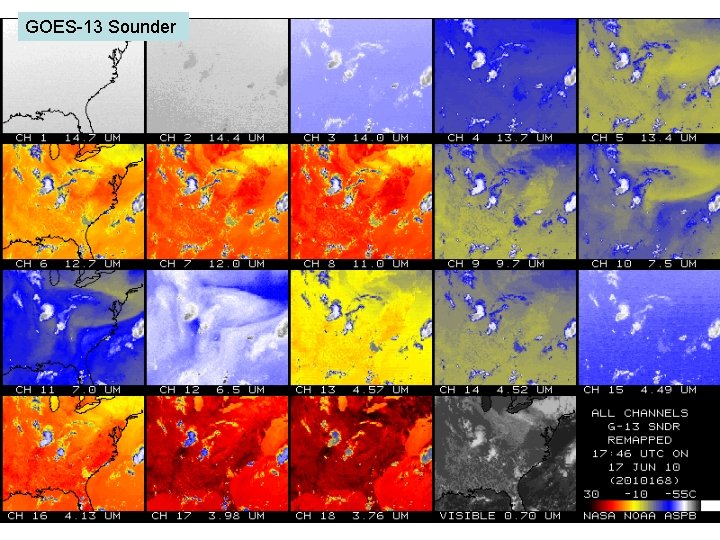 GOES-13 Sounder 10 