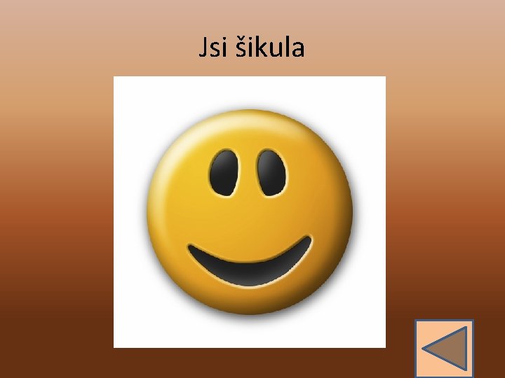 Jsi šikula 