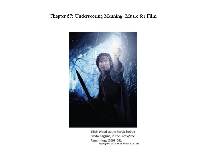 Chapter 67: Underscoring Meaning: Music for Film 