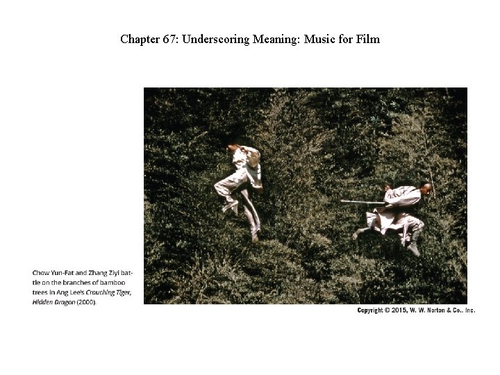 Chapter 67: Underscoring Meaning: Music for Film 