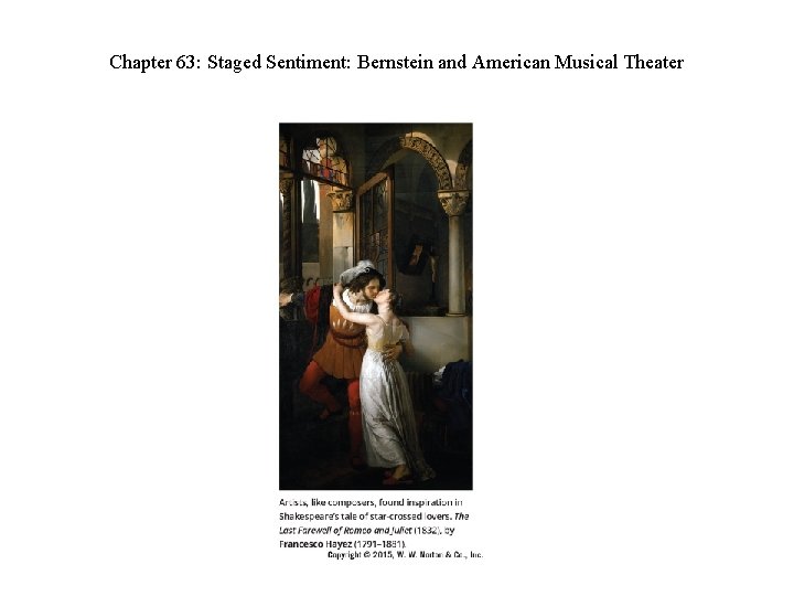 Chapter 63: Staged Sentiment: Bernstein and American Musical Theater 