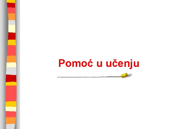 Pomoć u učenju 