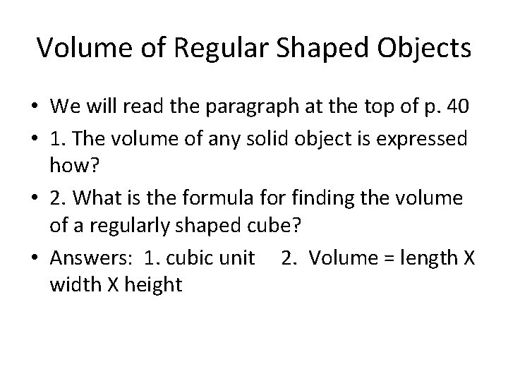 Properties of Matter Structure and Properties of Matter