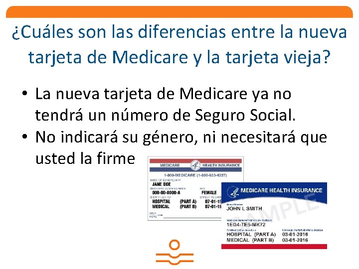¿Cuáles son las diferencias entre la nueva tarjeta de Medicare y la tarjeta vieja?