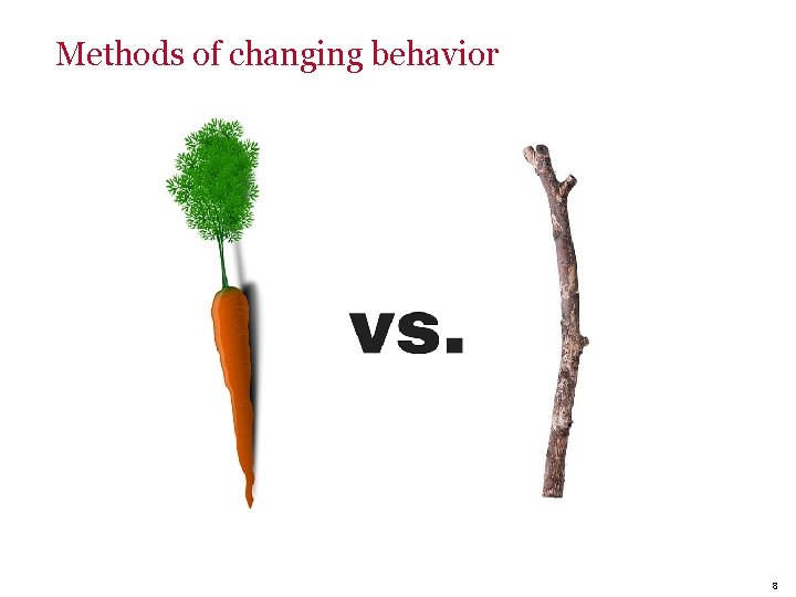 Methods of changing behavior 8 