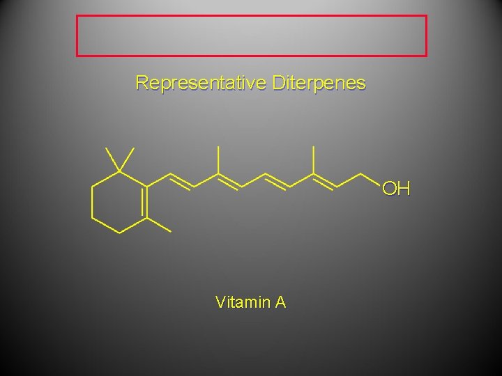 Representative Diterpenes OH Vitamin A 