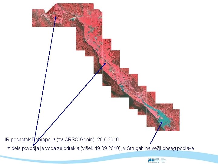 IR posnetek Dobrepolja (za ARSO Geoin) 20. 9. 2010 - z dela povodja je