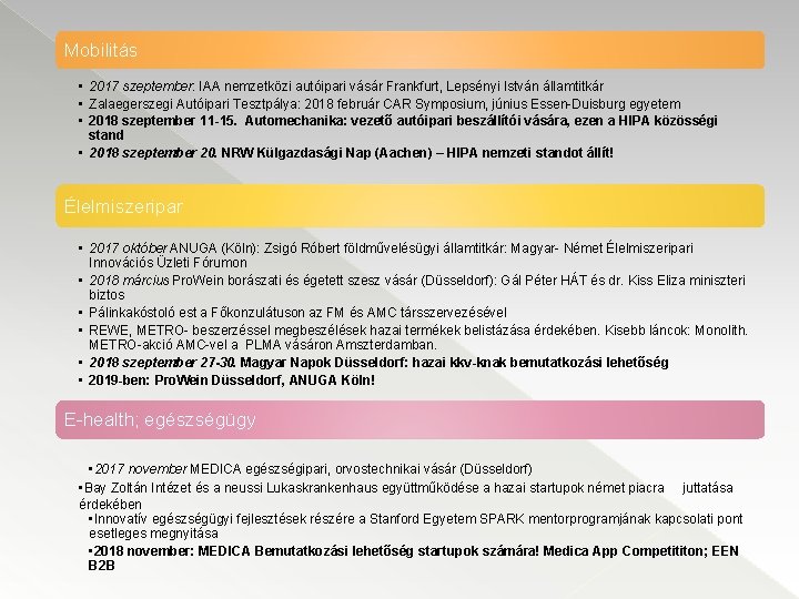 Mobilitás • 2017 szeptember: IAA nemzetközi autóipari vásár Frankfurt, Lepsényi István államtitkár • Zalaegerszegi