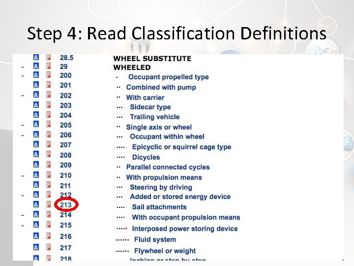 Step 4: Read Classification Definitions 