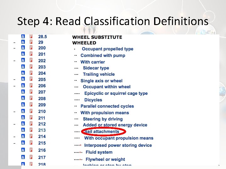 Step 4: Read Classification Definitions 