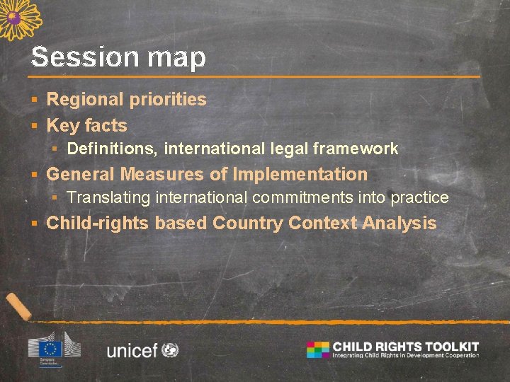 Session map § Regional priorities § Key facts § Definitions, international legal framework §