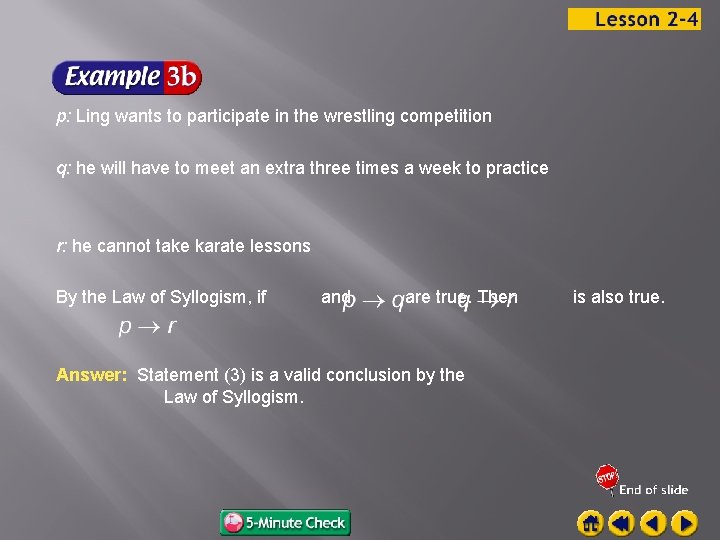 p: Ling wants to participate in the wrestling competition q: he will have to
