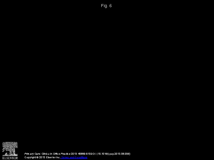 Fig. 6 Primary Care: Clinics in Office Practice 2013 40889 -910 DOI: (10. 1016/j.