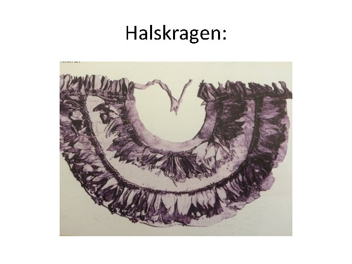 Halskragen: 