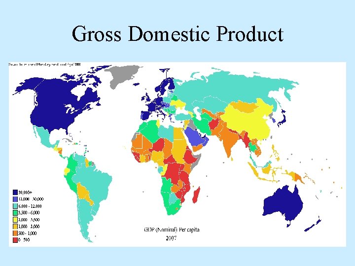 Gross Domestic Product 