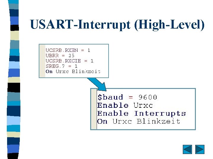 USART-Interrupt (High-Level) 
