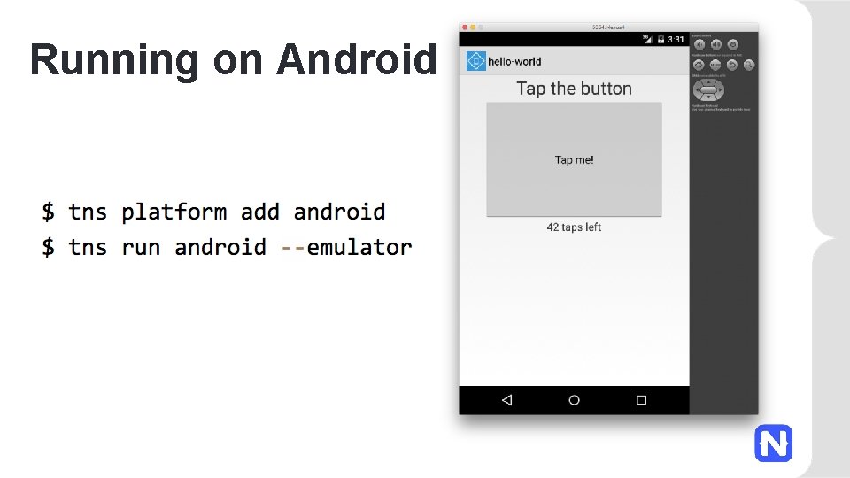 Running on Android 