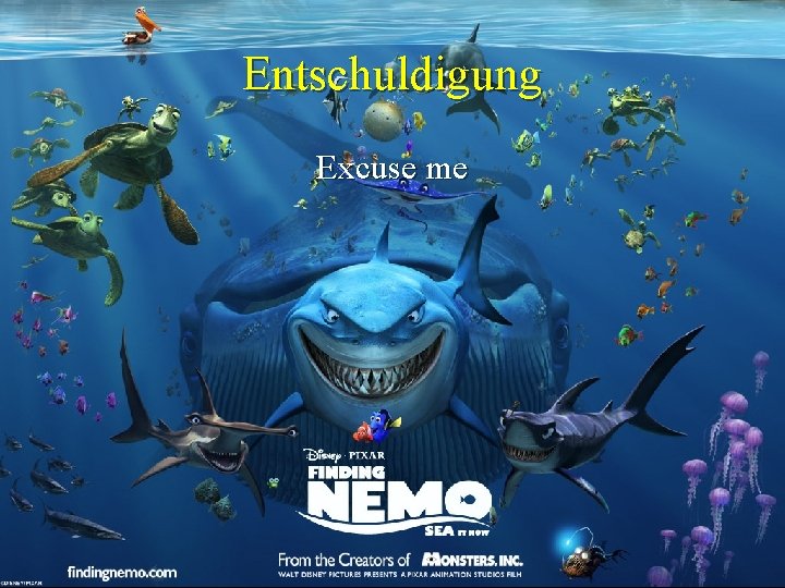 Entschuldigung Excuse me 