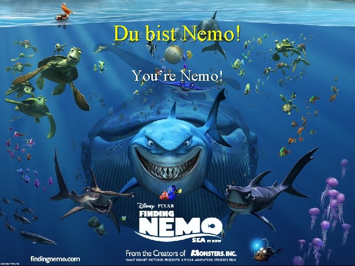 Du bist Nemo! You’re Nemo! 