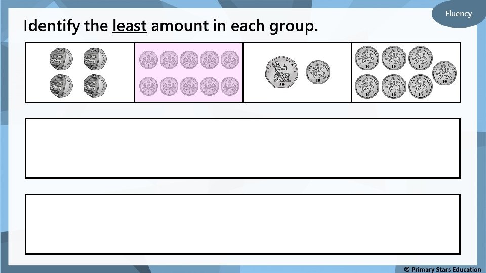 YEAR 1 Money Compare money Find the total