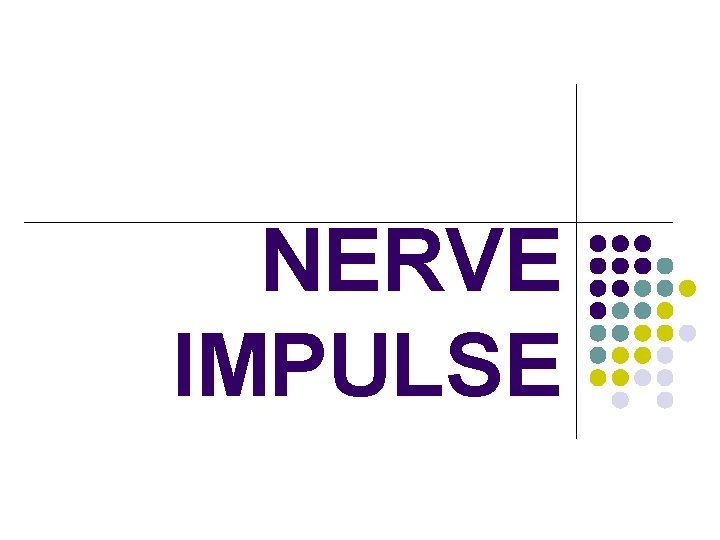 NERVE IMPULSE 