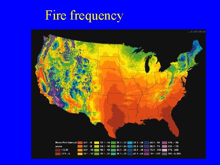 Fire frequency 