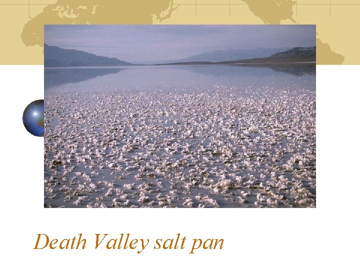 Death Valley salt pan 