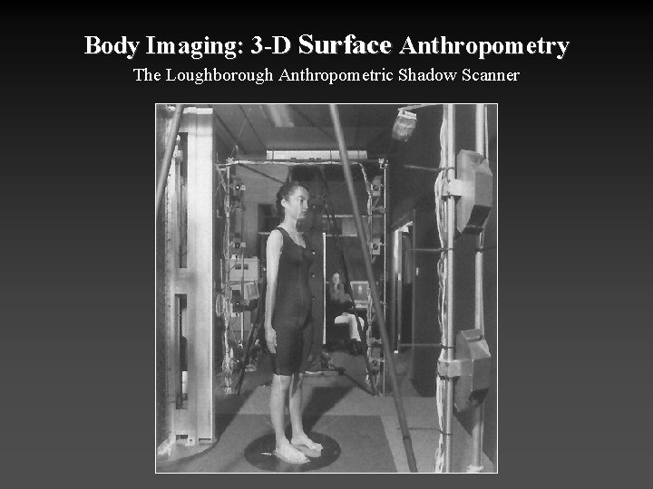 Body Imaging: 3 -D Surface Anthropometry The Loughborough Anthropometric Shadow Scanner 