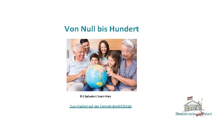 Von Null bis Hundert © Clipdealer / Sean Prior Zum Kapitel auf der Demokratie.